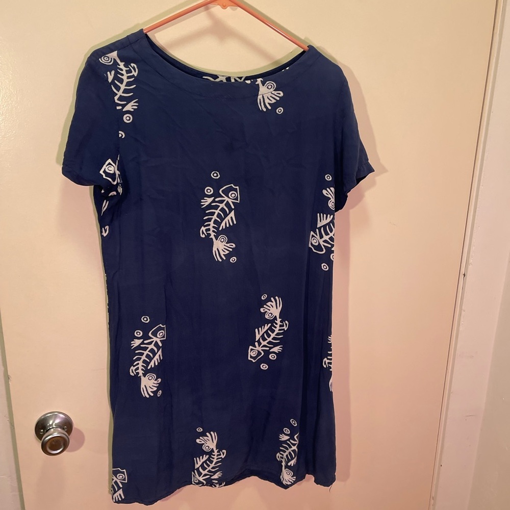 Blue Tshirt dress